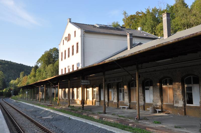 Bahnhof Annaberg-Buchholz unt Bf, Gleisseite