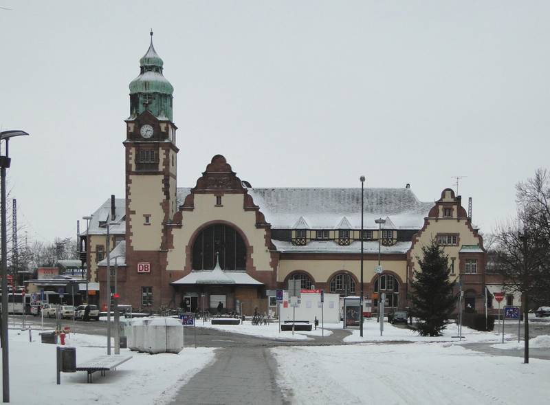 Railway station "Bad Homburg", Bad Homburg, Hesse, Germany