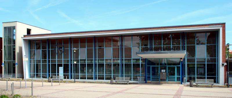 Railway station of Saarbrücken-Burbach