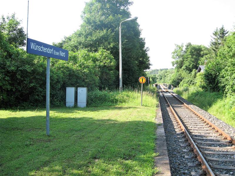 Haltepunkt Wünschendorf (Elster) Nord