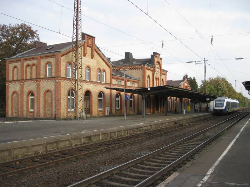 Banegården i Elze, Tyskland
