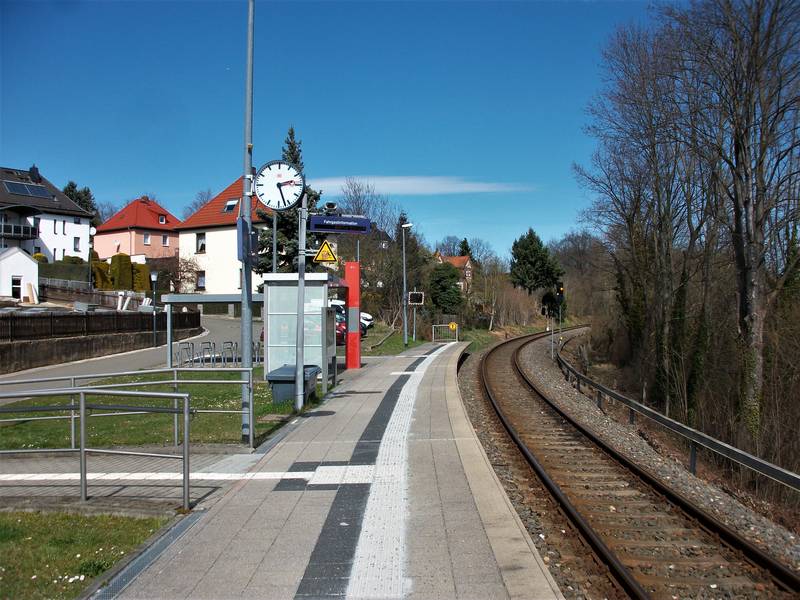 Haltepunkt Weida Mitte (2022)