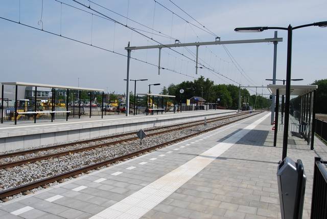 Train station Maarheeze, The Netherlands