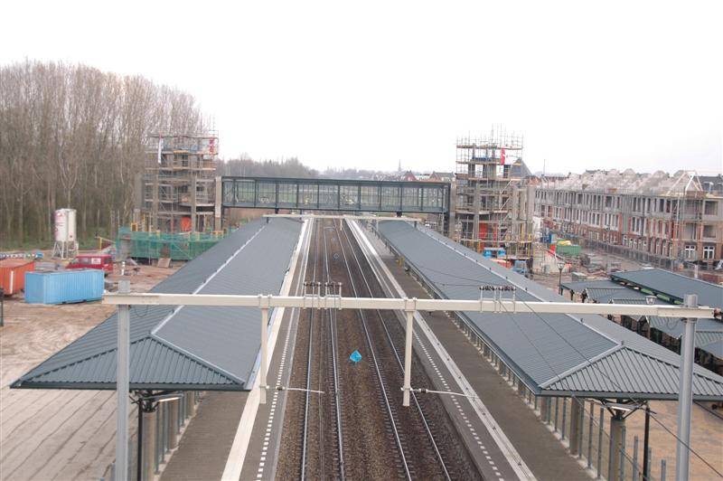 Station brandevoort in aanbouw
