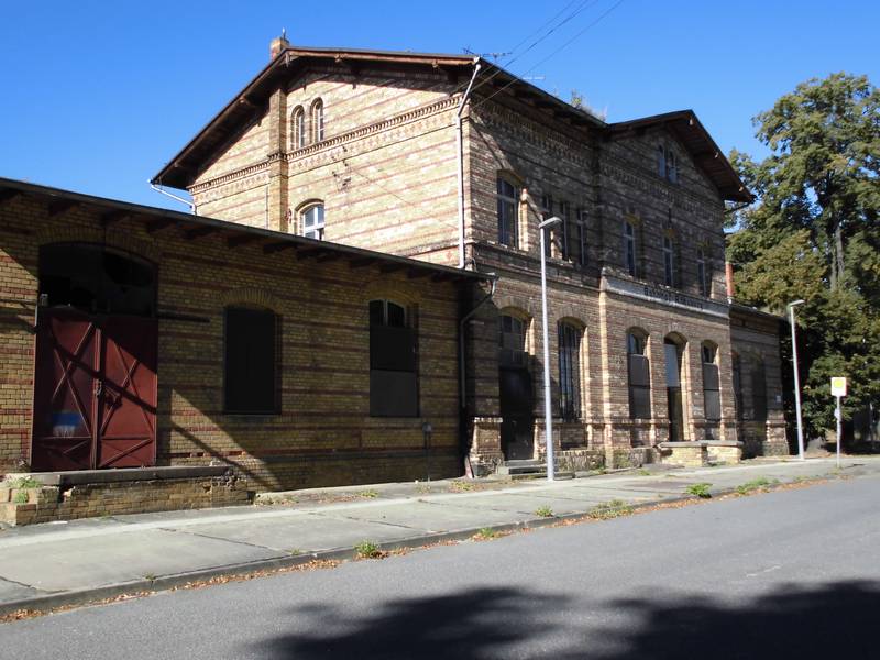 Bahnhof Annaburg.