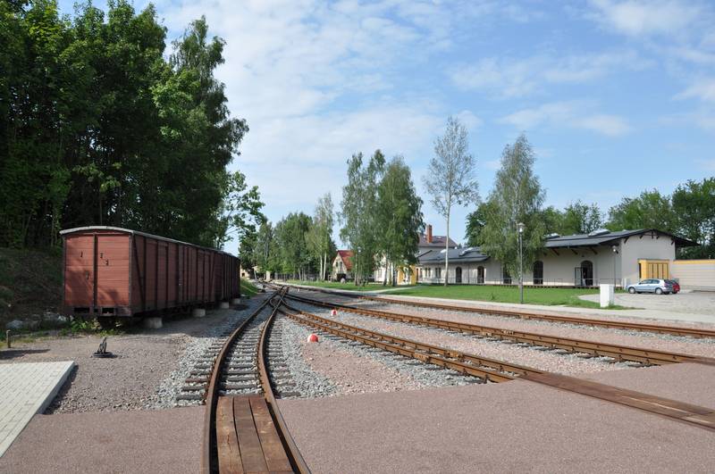 ehemaliger Bahnhof Wilsdruff, Museumsgleise