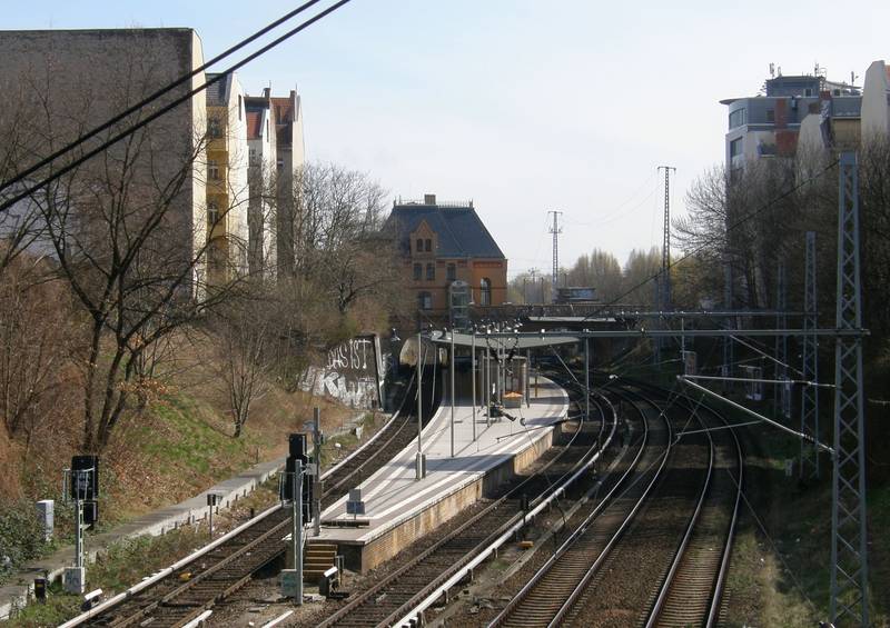 Berlin, S-Bahnhof Prenzlauer Allee