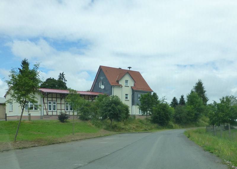 Der ehemalige Bahnhof in Kalteneber