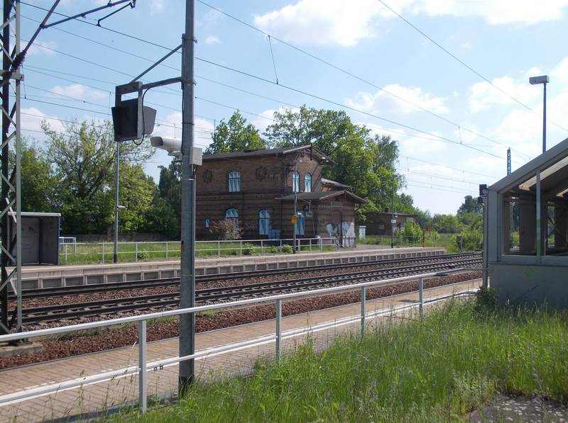 Radis train station (Kemberg, Wittenberg district, Saxony-Anhalt)