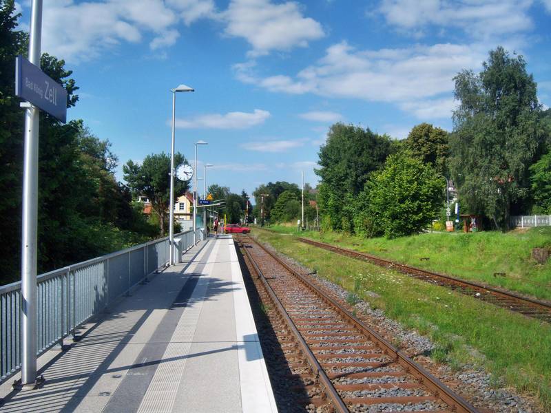 Bahnhof von Bad König-Zell auf der Odenwaldbahn