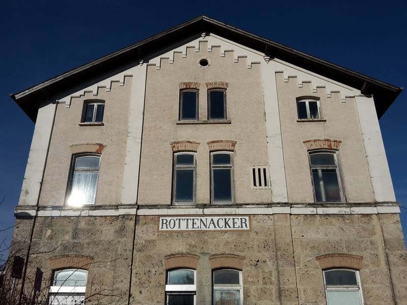 Rottenacker train station
