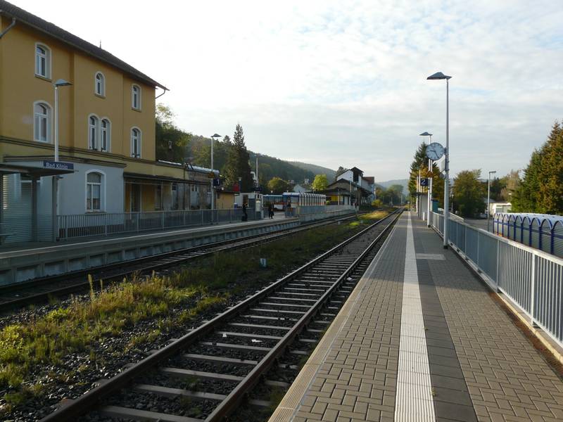Bahnhof von Bad König