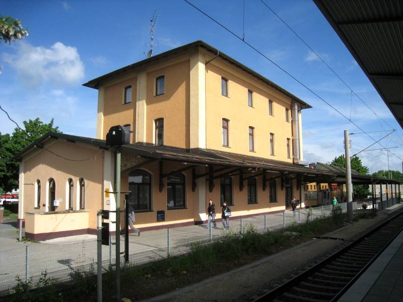 Dachau Station Platform