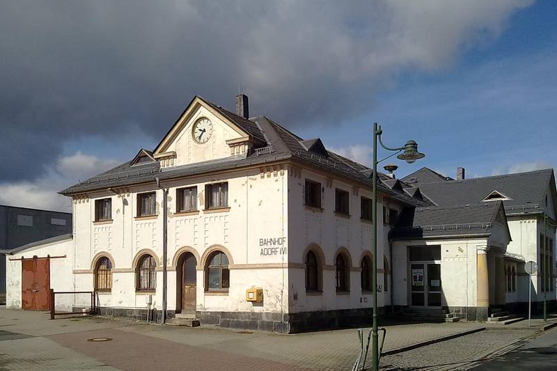 Station building at Adorf / Vogtland