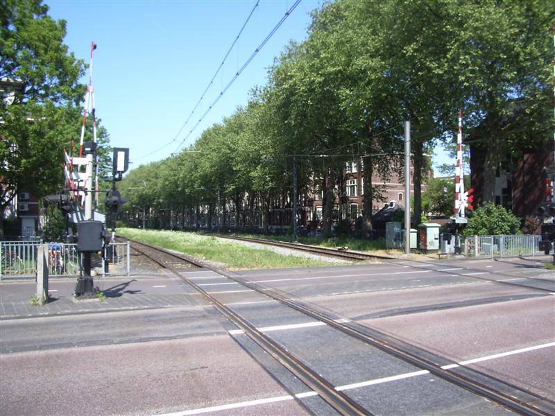 Location of the former Biltstraat railwaystation in Utrecht, Netherlands