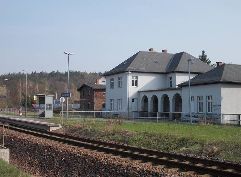 Westewitz-Hochweitzschen train station (Grossweitzschen, Mittelsachsen district, Saxony)