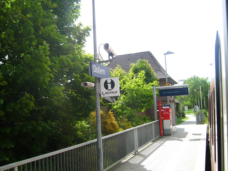 S-Bahn-Station Dollern.