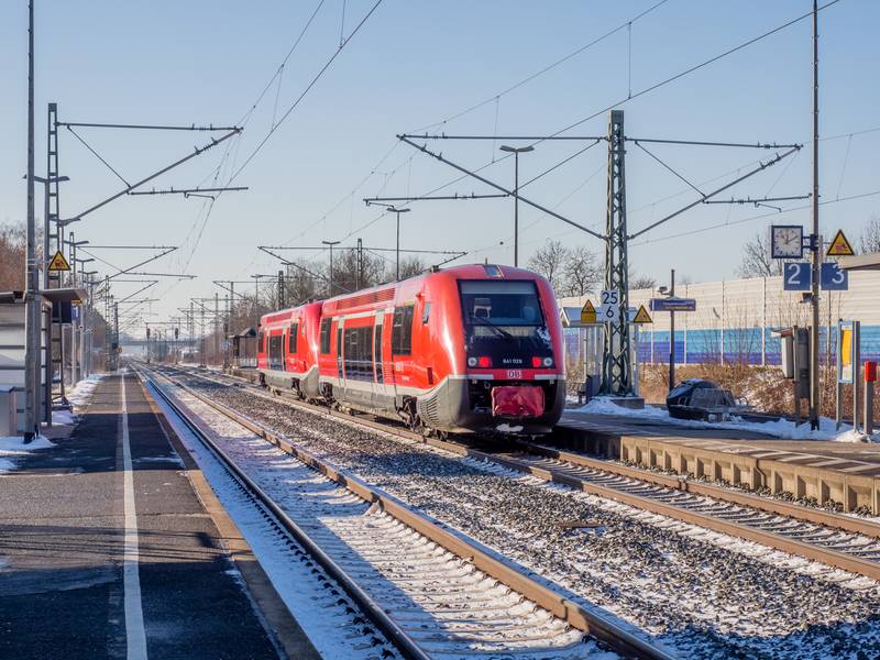 German Railways Class 641 railcar in Bad Staffelstein