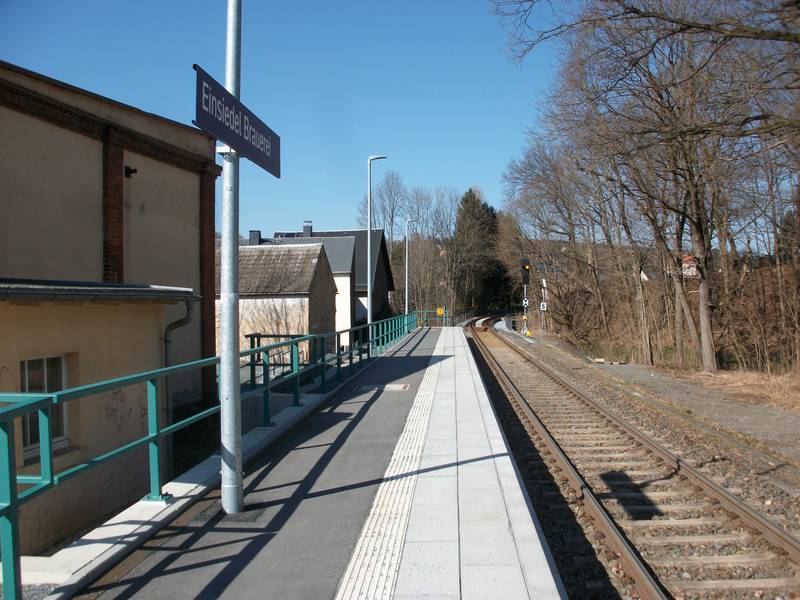 Haltepunkt Einsiedel Brauerei (2022)