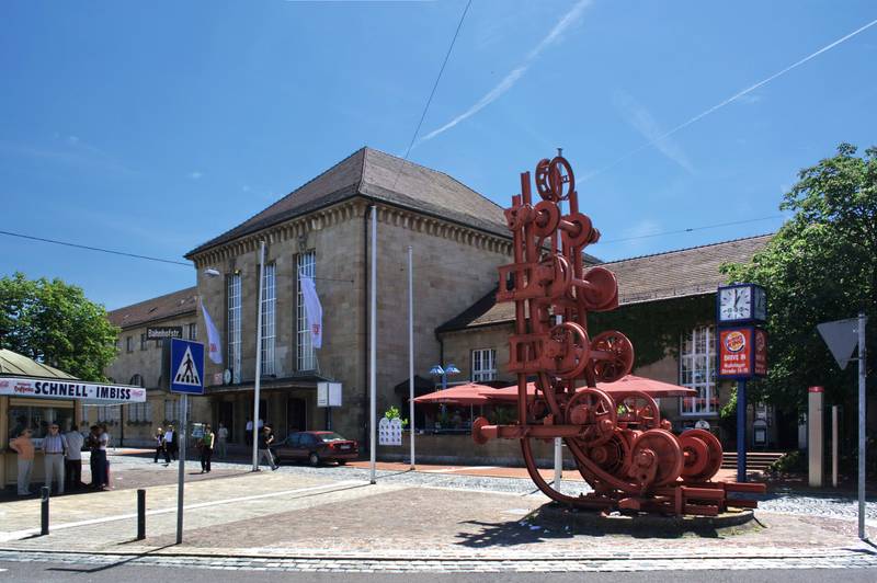 Train station of Bad Cannstatt (Stuttgart)