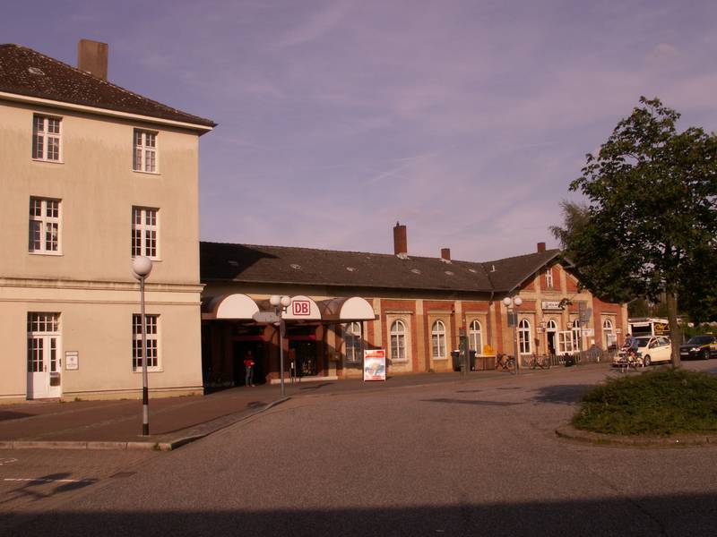 Empfangsgebäude Rendsburg.