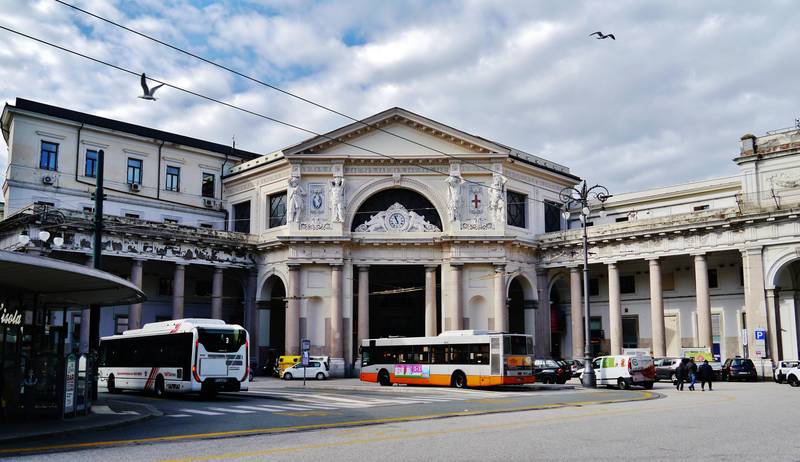 Piazza Principe Railway Station, Genoa, Province of Genoa, Region of Liguria, Italy