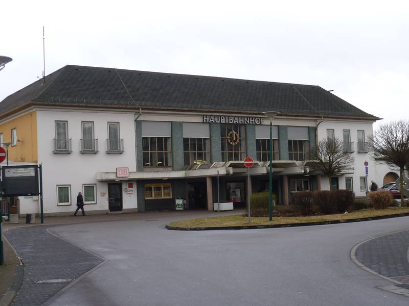 Train station in Neunkirchen (Saar)