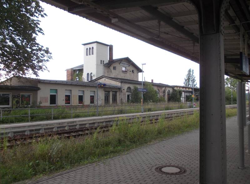 Crossen an der Elster train station (district: Saale-Holzland-Kreis, Thuringia)