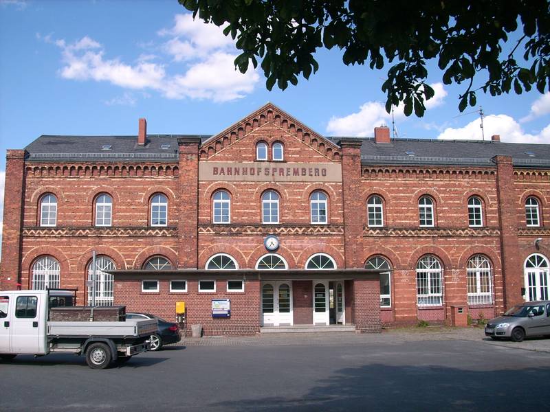 Bahnhof, Grazer Straße 20 in Spremberg
