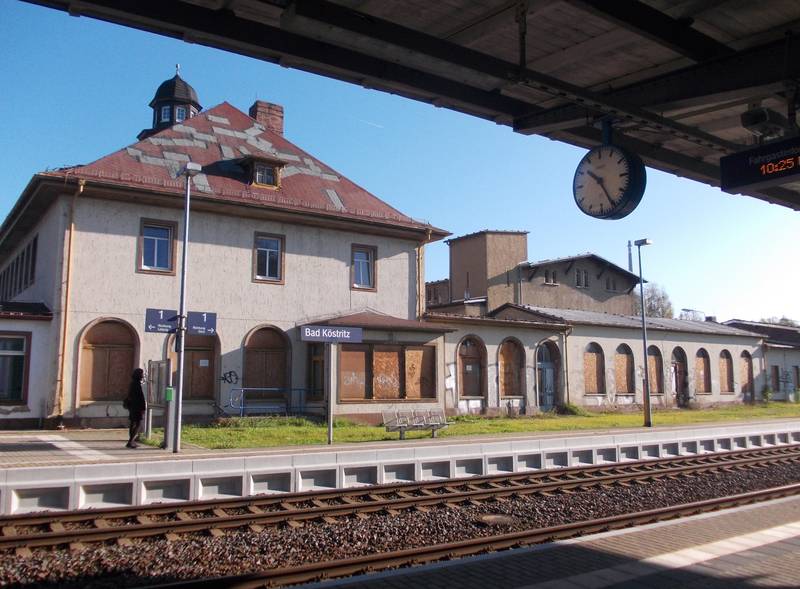Bad Köstritz train station (Greiz district, Thuringia)