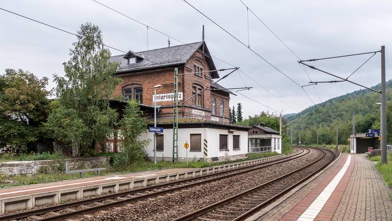 Unterloquitz Bahnhof