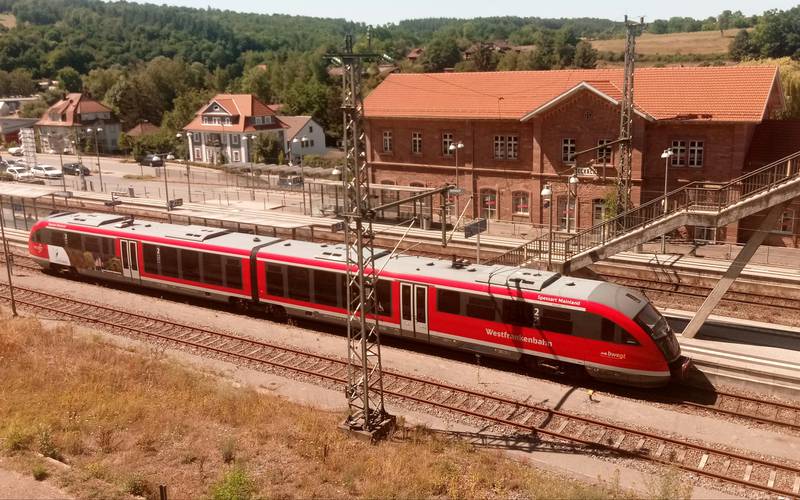 Bahnhof Seckach (Bahnhof an den Strecken Seckach-Miltenberg und Neckarelz-Osterburken)