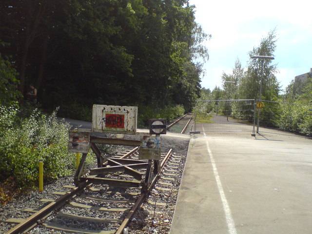 Prellbock in Salzgitter-Lebenstedt (Buffer stop in Salzgitter-Lebenstedt)