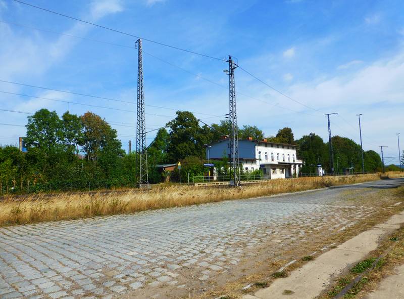 Am Bahnhof in Gernrode/Niederorschel