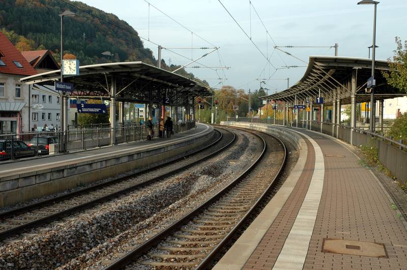 new station of Mosbach.