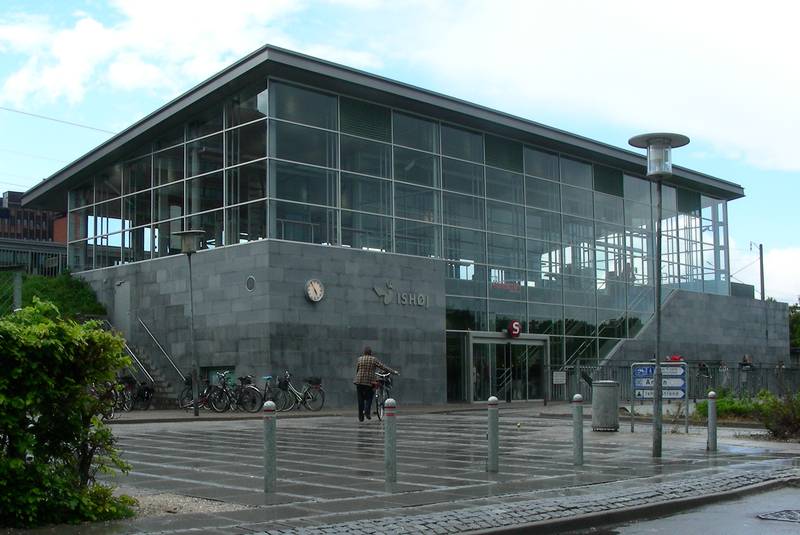 Ishøj S-Train Station, Denmark.