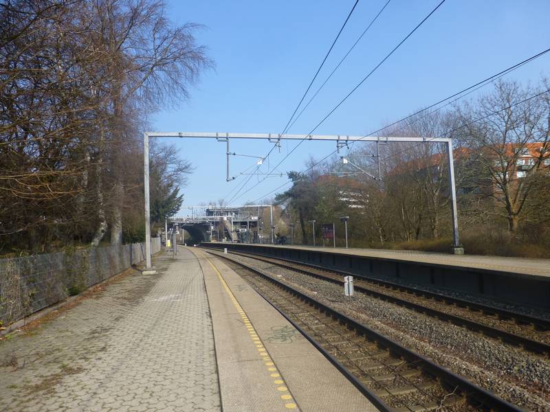 Grøndal Station is a S-train station on Ringbanen in Copenhagen.
