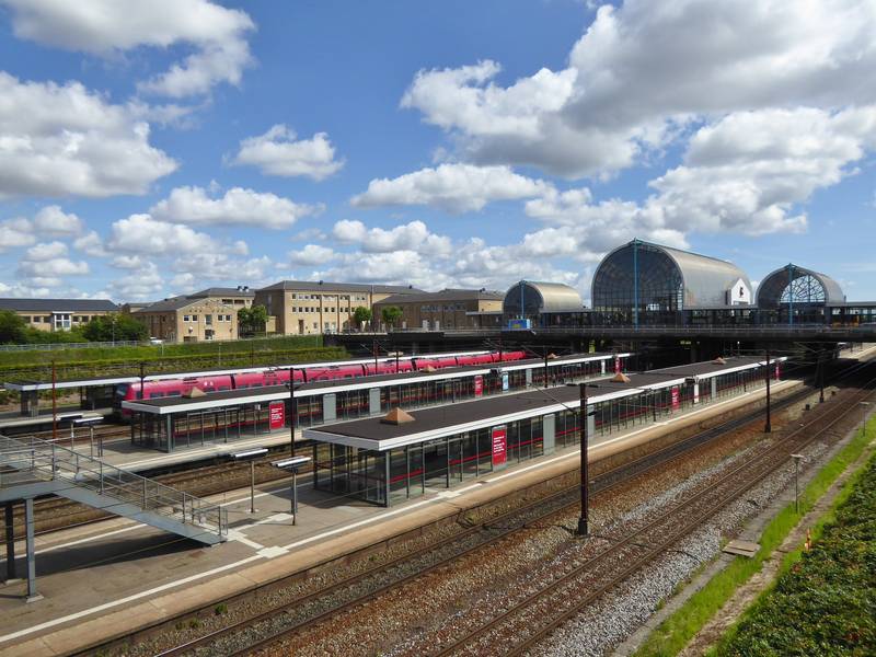 Høje Taastrup Station in western Copenhagen.