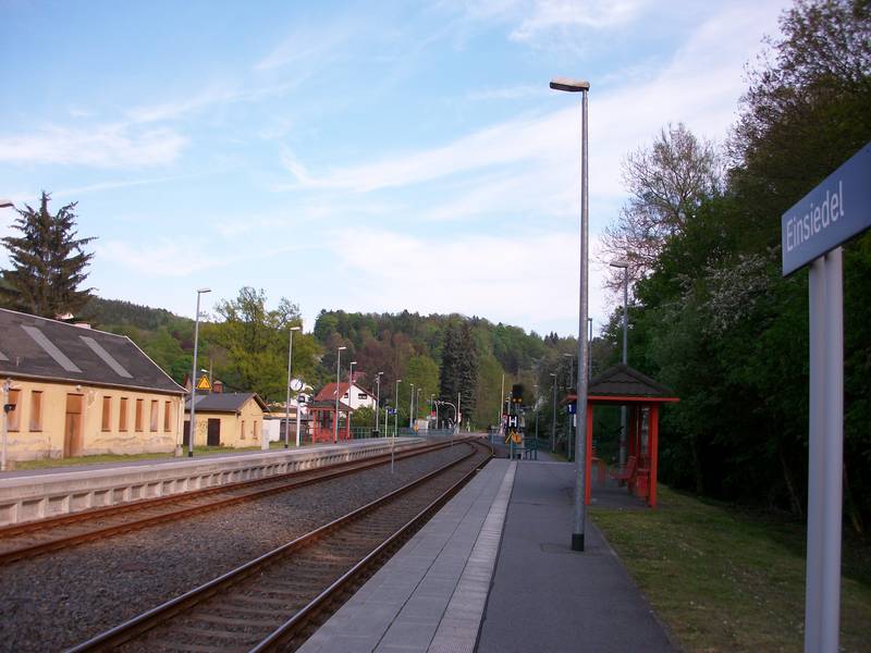 Bahnhof Einsiedel (2016)