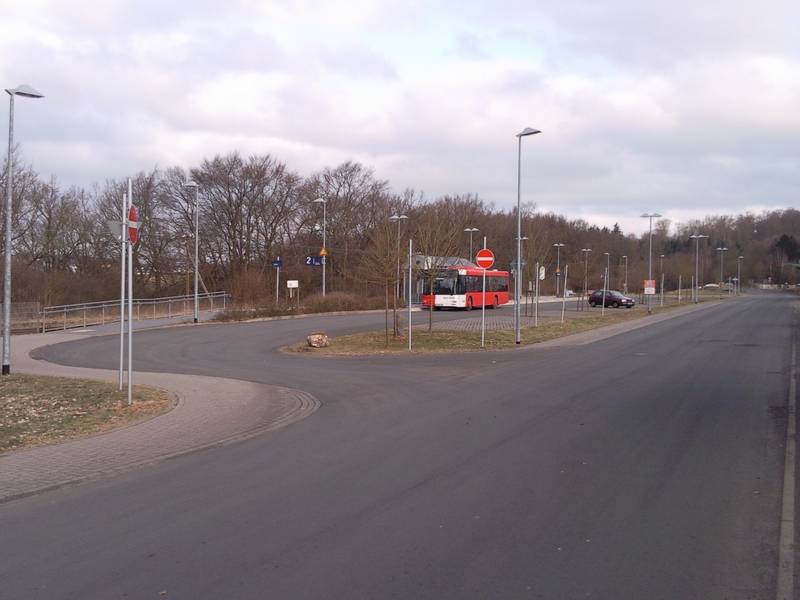 Bus am Bahnhof Kaisersesch