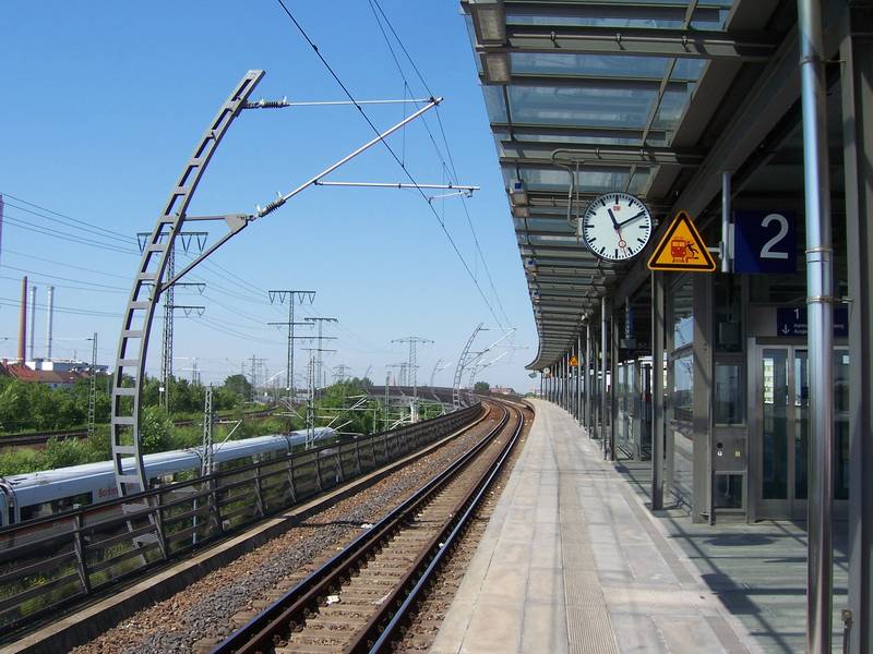 Bahnhof Nürnberg Steinbühl oben