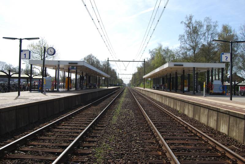 Train station Heeze, The Netherlands