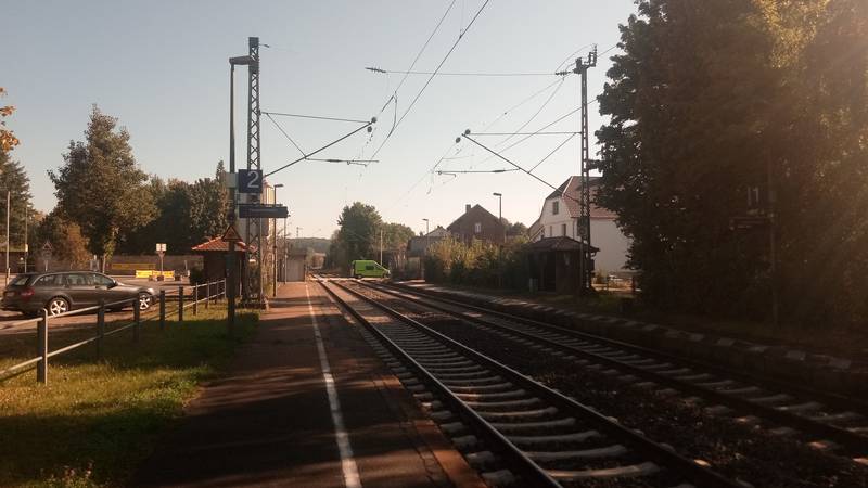 Haltestelle Rosenberg (Baden) am 25. September 2021