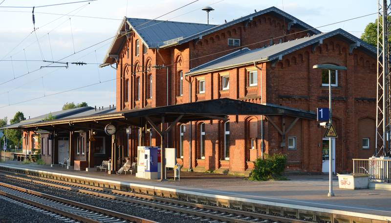 Cultural Heritage Monument in Syke, Train Station