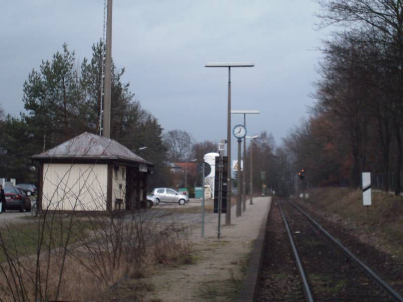 Der Haltepunkt Fürth Westvorstadt mit Blickrichtung Stadteinwärts.