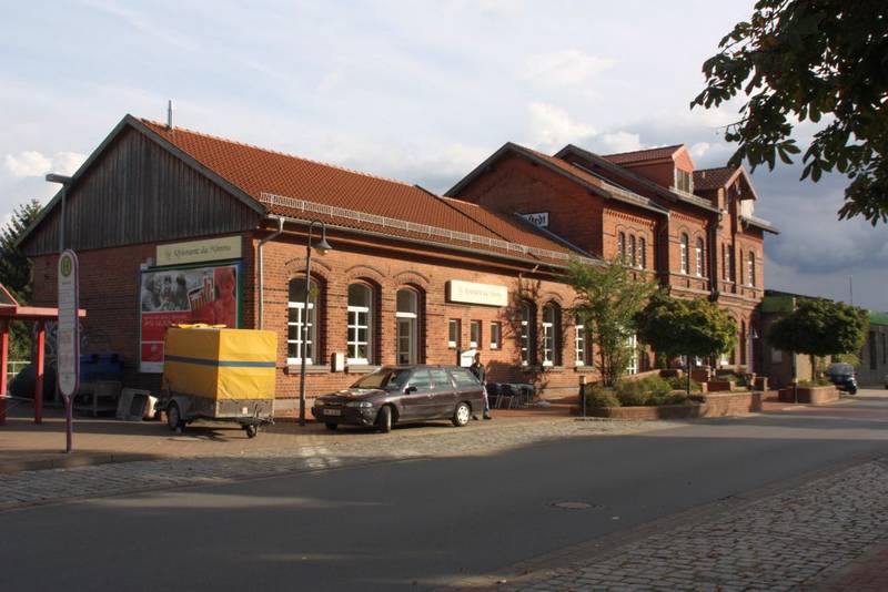Der Bahnhof in Schwarmstedt