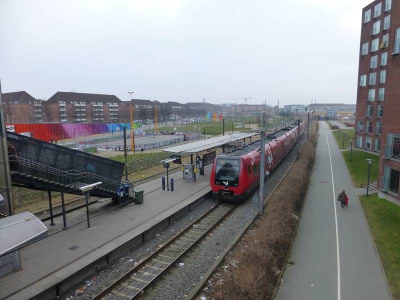 Bispebjerg Station is a S-train station on Ringbanen in Copenhagen.