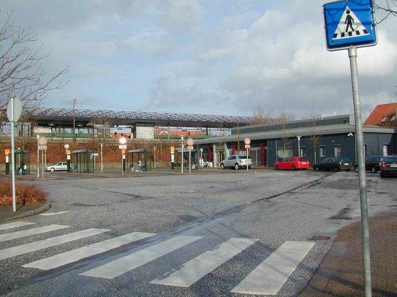 Danish railway station Ølby