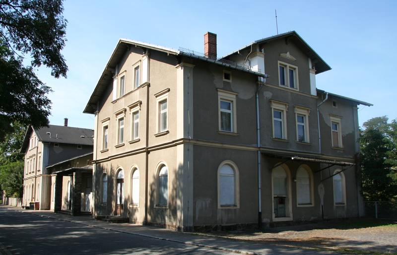 Bahnhofsgebäude in Penig