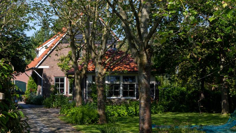 Voormalig tramstation van het dorp Kattendijke in Zuid-Beveland.